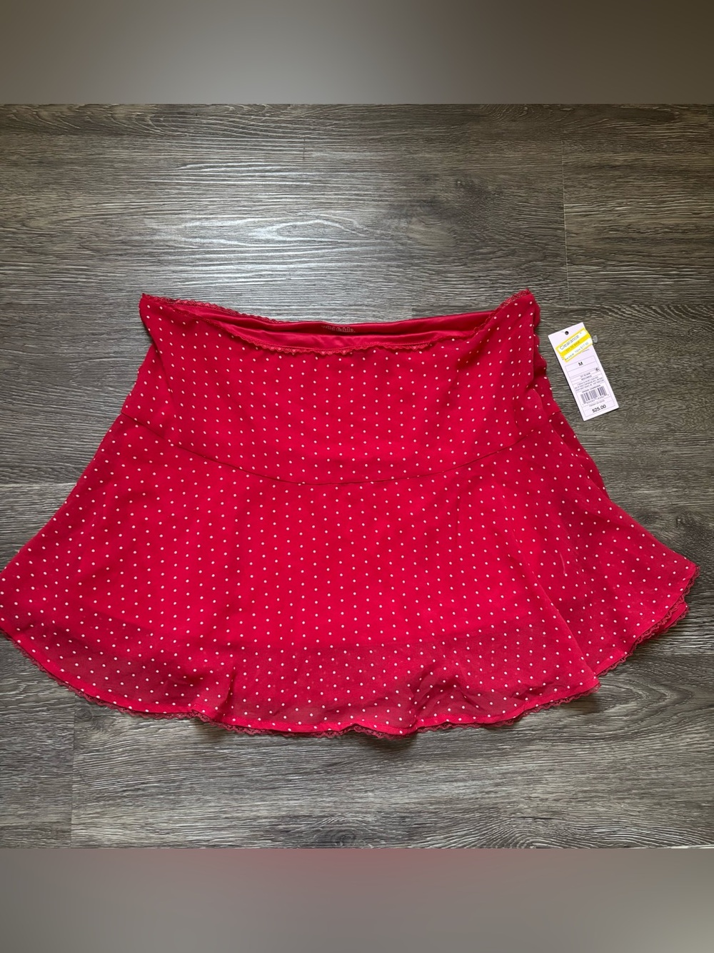 wild fable Red Polka Dot Skater Skirt